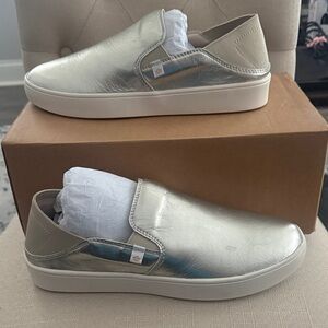 Women's Champagne Flats by FW - New